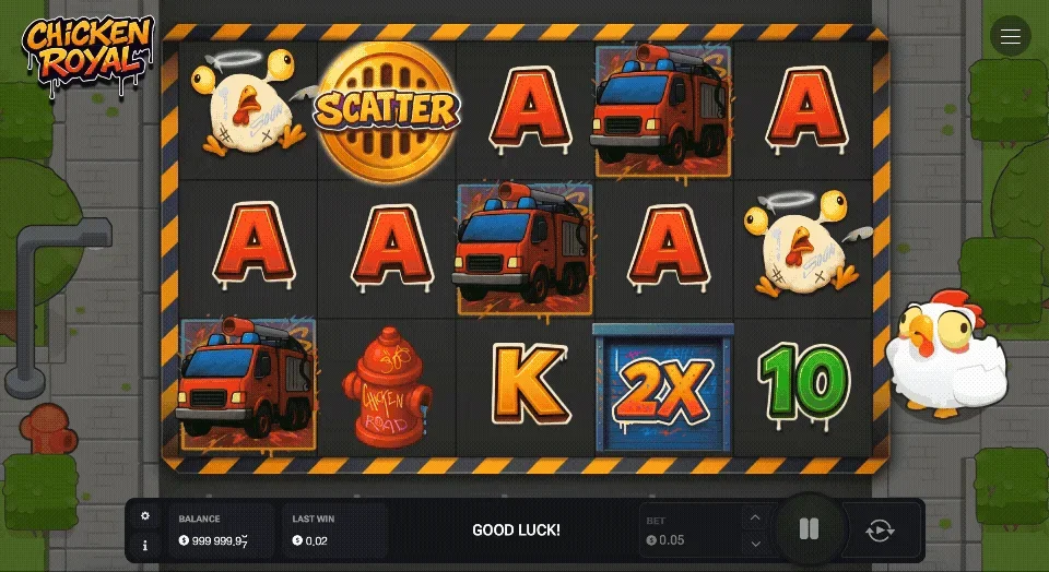 Chicken Royal Game Screen